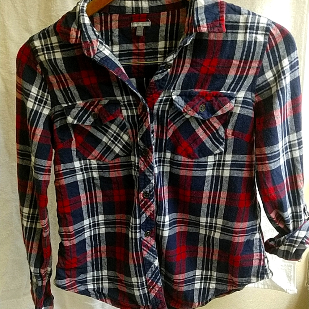Charlotte Russe, Size M, Woman's, like new. Sleeve buttons up